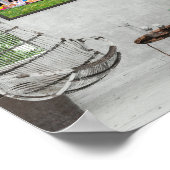 ボタニカルブリス – ガーデンアートポスター ポスター (角)