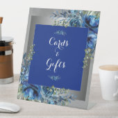 ボタニカルブリス：銀の注入ブライダルシャワー 台座サイン (インサイチュ)