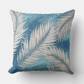 ボタニカルブリーズパームフロンズ装飾用クッション クッション (正面)