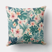 ボタニカルブリーズ – 熱帯フローラ装飾薬 クッション (裏面)