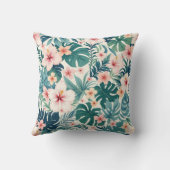 ボタニカルブリーズ – 熱帯フローラ装飾薬 クッション (裏面)