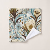 ボタニカルブルースとブラウンズ バスタオルセット (ウォッシュタオル)