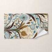 ボタニカルブルースとブラウンズ バスタオルセット (ハンドタオル)