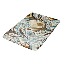 ボタニカルブルースとブラウンズ バスマット