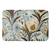 ボタニカルブルースとブラウンズ バスマット (正面)