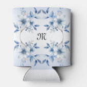 ボタニカルブルーフラワーズクーラーボックス 缶クーラー (裏面)