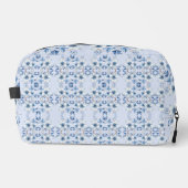 ボタニカルブルーフラワーズトイレタリーバッグ ドップキット (正面)