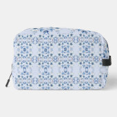 ボタニカルブルーフラワーズトイレタリーバッグ ドップキット (裏面)