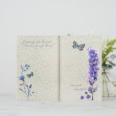 ボタニカルブルーフローラスクラップブックエフェメラ (スタンド正面)