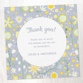 ボタニカルブルーワイルドフラワー結婚フローラありがとうございました