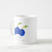 ボタニカルプラムコレクション コーヒーマグカップ (正面左)