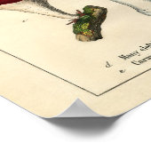 ボタニカルプリント – キノコ&キノコ ポスター (角)