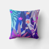 ボタニカルプリント#12マイアミ クッション (裏面)