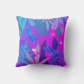 ボタニカルプリント#14マイアミ クッション (裏面)