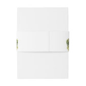 ボタニカルプロテアフローラ結婚式招待状 招待状ベリーバンド (裏面例)