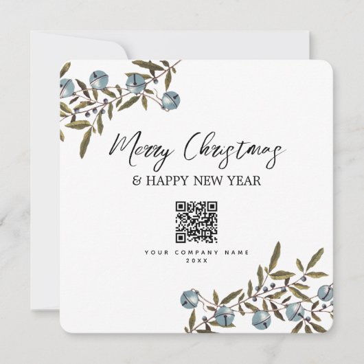 ボタニカルベルズホリデー企業のビジネスQRコード (正面)