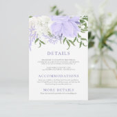 ボタニカルペリウィンクル水結婚色の エンクロージャーカード (スタンド正面)