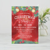 ボタニカルホリデーファミリー懇親会クリスマスパーティー 招待状 (スタンド正面)