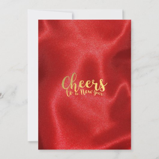 ボタニカルホリデーファミリー懇親会クリスマスパーティー 招待状 (裏面)