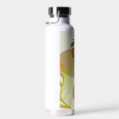 ボタニカルボホイエローグリーン ウォーターボトル (右面)