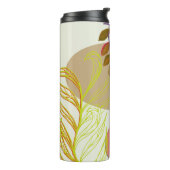 ボタニカルボホイエローグリーン タンブラー (回転左)