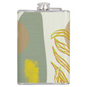 ボタニカルボホイエローグリーン フラスク (裏面)