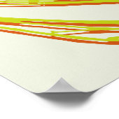 ボタニカルボホイエローグリーン ポスター (角)