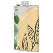 ボタニカルボホグリーンオレンジ フラスク (左)