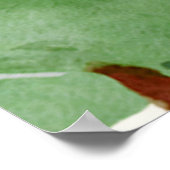 ボタニカルボホグリーンオレンジ ポスター (角)