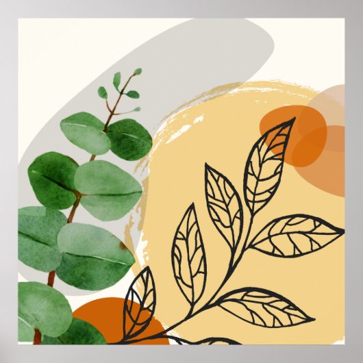 ボタニカルボホグリーンオレンジ ポスター (正面)