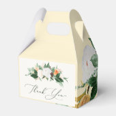 ボタニカルボホグリーンリーフローライエロー結婚ズ フェイバーボックス (裏面サイド)