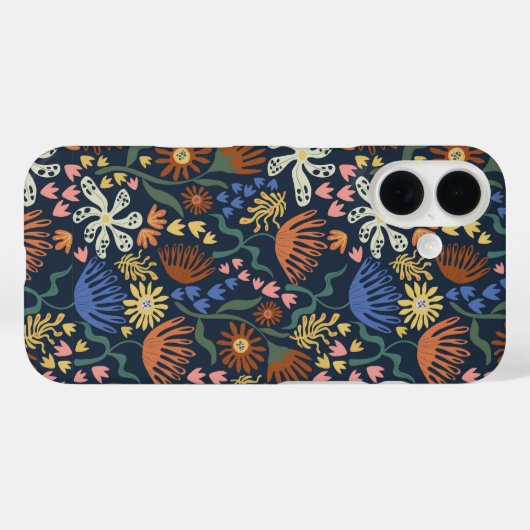 ボタニカルボホシリーズ#3 Case-Mate iPhoneケース (裏面 (横))