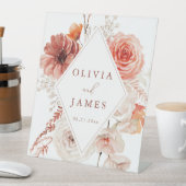 ボタニカルボホフローラフレ結婚ーム 台座サイン (インサイチュ)