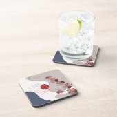 ボタニカルボホブルーマゼンタ コースター (右側)