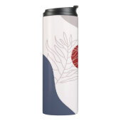 ボタニカルボホブルーマゼンタ タンブラー (回転左)