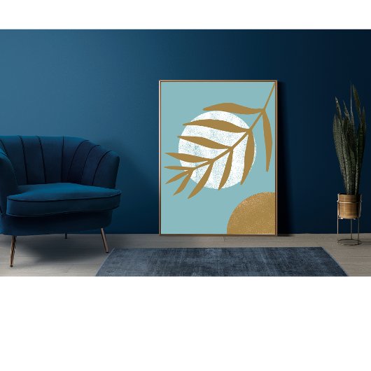 ボタニカルボホミスティックボヘミアンボホサンムーンウォール ポスター