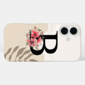 ボタニカルボホレトロファーストキャピタルB Case-Mate iPhoneケース (裏面 (横))