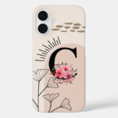ボタニカルボホレトロファーストキャピタルC Case-Mate iPhoneケース (裏面)