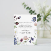 ボタニカルボホワイルドフラワーズ葬儀 サンキューカード (スタンド正面)