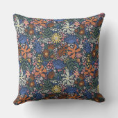 ボタニカルボホ装飾用クッション クッション (裏面)