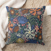 ボタニカルボホ装飾用クッション クッション (ブランケット)