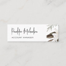 ボタニカルボ縁どホとモダンレタリング