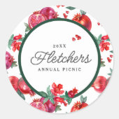 ボタニカルポメグランカスタムト ラウンドシール (正面)