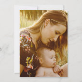 ボタニカルマザーズデイブランチ写真招待状 招待状 (裏面)