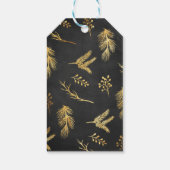 ボタニカルメリーカスタムホリデーギフトラベル ギフトタグ (裏面)