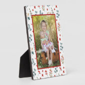 ボタニカルモダンホリデーフローラファミリーフォト フォトプラーク (側面)