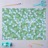 ボタニカルモーニンググローリーフラワーフローラティッシュペーパー 薄葉紙 (クラフト)