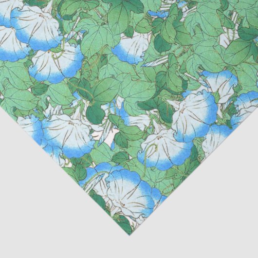 ボタニカルモーニンググローリーフラワーフローラティッシュペーパー 薄葉紙 (詳細)