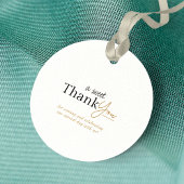 ボタニカルユーカリプタスグリーン金ゴールド結婚ズサンキュー フェイバータグ