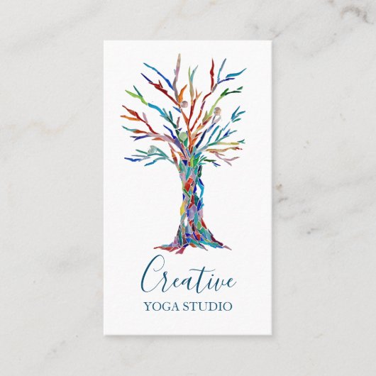 ボタニカルヨガスタジオ 名刺 (正面)